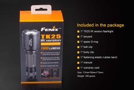 fenix-tk25ir-infrared-flashlight-pakage